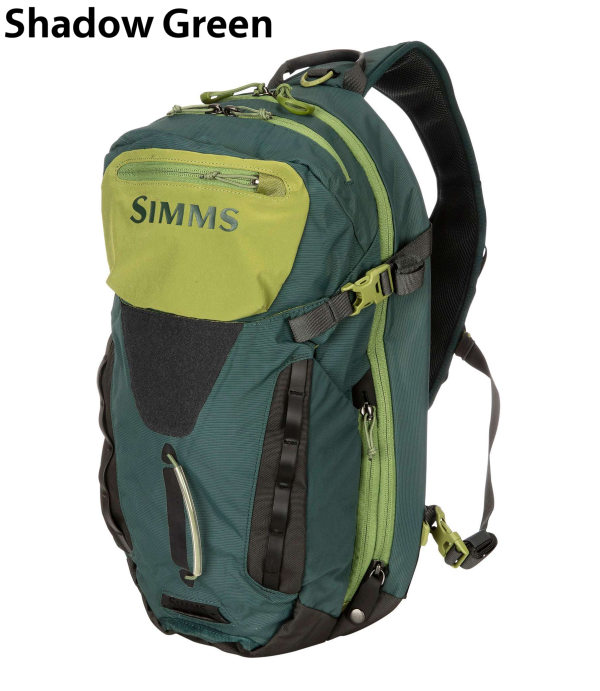 Simms Freestone Ambidextrous Fishing Sling Pack Shadow Green Simms Freestone Ambidextrous Fishing Sling Pack Shadow Green